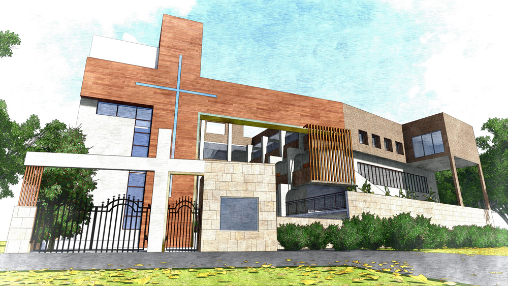 3D architectural model